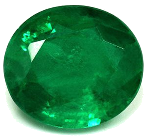 3.33 carat GREEN Oval Smaragdas (1)
