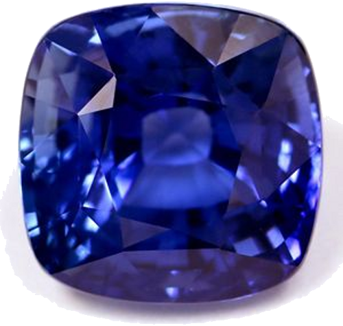 8.69 carat BLUE Cushion Safyras (1)