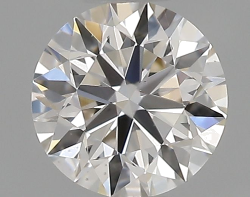 0.37 carat I-SI1 Excellent cut Natūralus Round Deimantas (1)