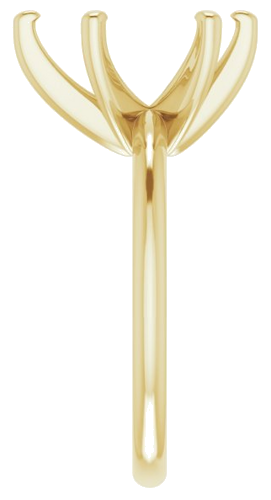 Sužadėtuvių Žiedas „Solitaire“ 585 Geltonojo Aukso Pear Shape 12mm x 8mm (4)