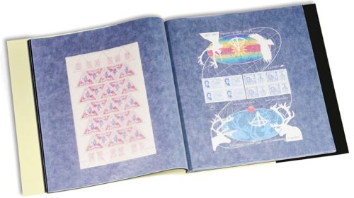 Mint lapu albums BOGA 4 par 24 lapām pilnām lapām līdz 340x370 mm (2)