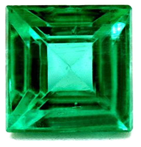 1.83 carat GREEN Square Smaragdas (1)