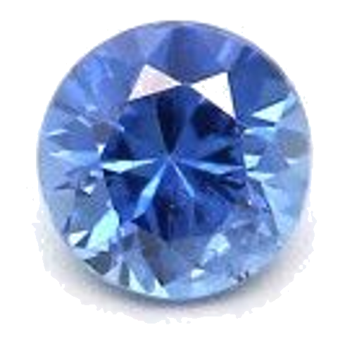 0.21 carat BLUE BRILLIANT cut Round Safyras (1)