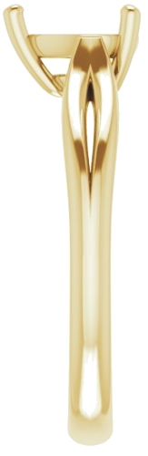 Sužadėtuvių Žiedas „Solitaire“ 585 Geltonojo Aukso Pear Shape 7mm x 5mm (4)