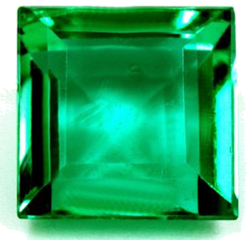 2.88 carat GREEN Square Smaragdas (1)