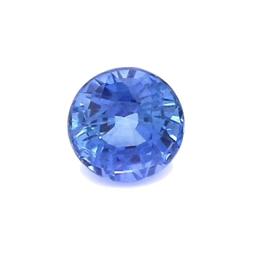 1.1 carat BLUE BRILLIANTSTEP cut Round Safyras (1)