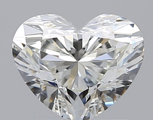 1.0 carat I-IF Natūralus Heart Deimantas (1)
