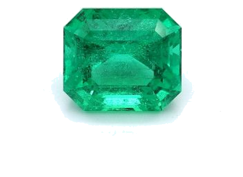 2.39 carat GREEN STEP cut Octagonal Smaragdas (1)