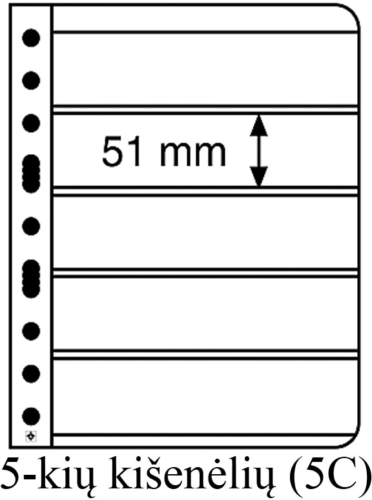 Листы Vario (прозрачные) (6)