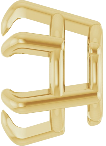 Pakabukas „Solitaire“ 585 Geltonojo Aukso Round 6.5mm (3)