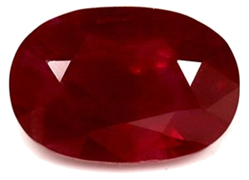 2.14 carat RED Oval Rubinas (1)