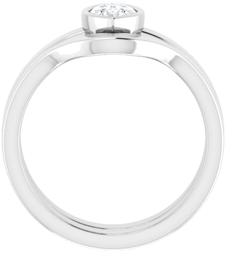 14K White 9x4.5 mm Marquise Solitaire Engagement Ring Mounting (7)