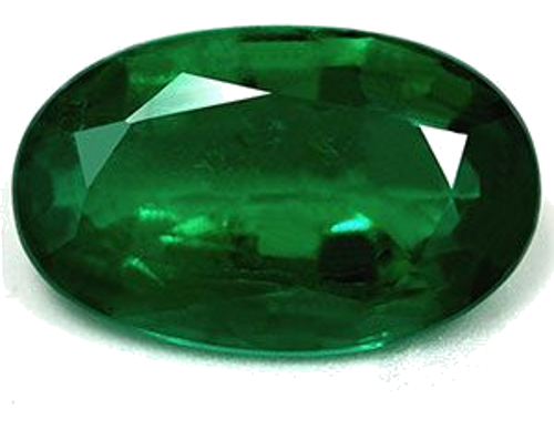 4.07 carat GREEN Oval Smaragdas (1)
