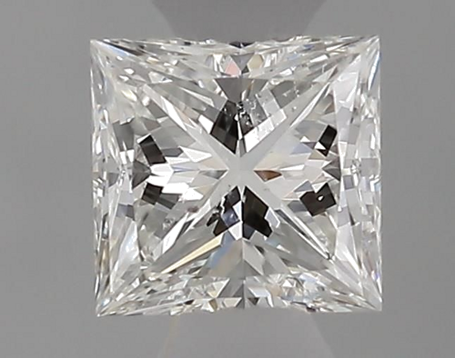 0.35 carat F-SI1 Natūralus Princess Deimantas (1)
