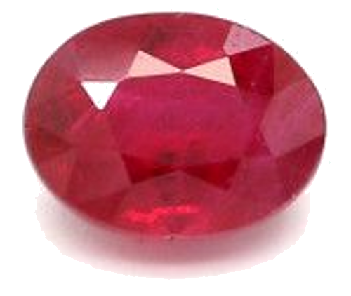 0.52 carat RED BRILLIANTSTEP cut Oval Rubinas (1)
