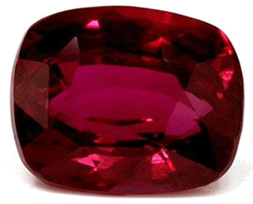 1.47 carat RED Cushion Rubinas (1)