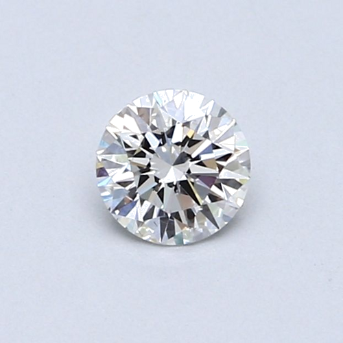 0.42 carat F-SI1 Excellent cut Natūralus Round Deimantas (1)