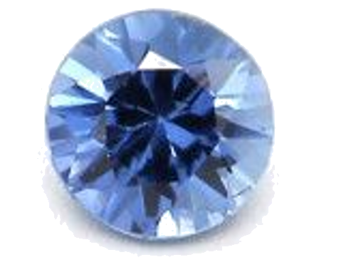 0.17 carat BLUE BRILLIANT cut Round Safyras (1)