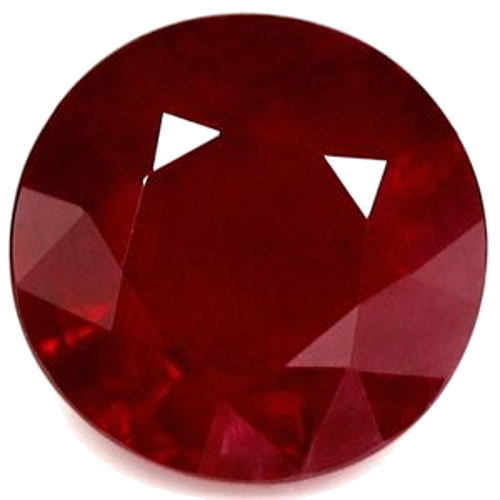 1.11 carat RED Round Rubinas (1)
