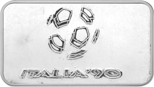 50 gr. Antique Silver Bullion 1990 FIFA World Cup Championship (1)