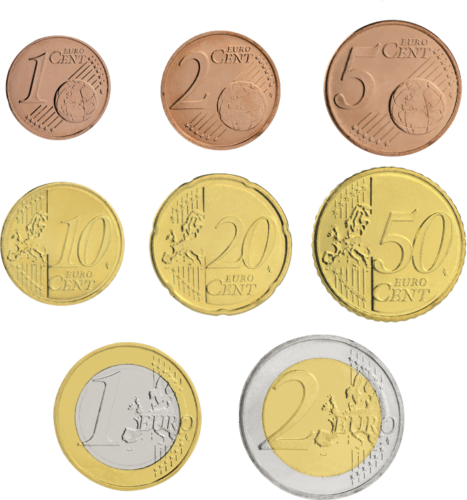 2025 Luxembourg UNC Euro Coin Set (2)