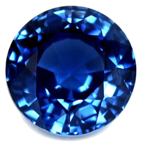 1.2 carat BLUE Round Safyras (1)