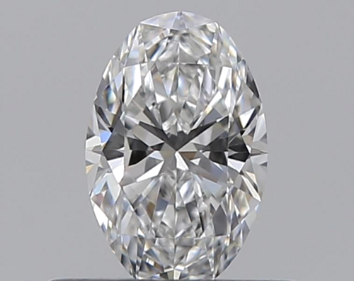 0.35 carat D-VVS1 Natūralus Oval Deimantas (1)