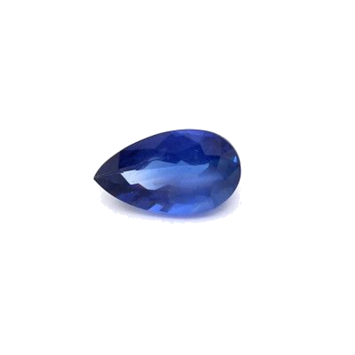 1.34 carat BLUE BRILLIANTSTEP cut Pear Safyras (1)
