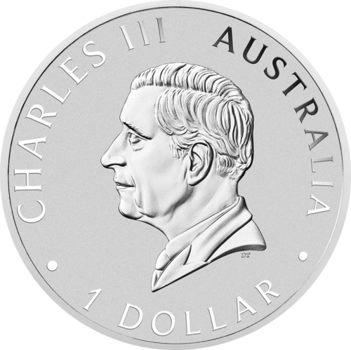 1 oz Ķengurs 2025 Austrālijas sudraba monēta .9999 (2)
