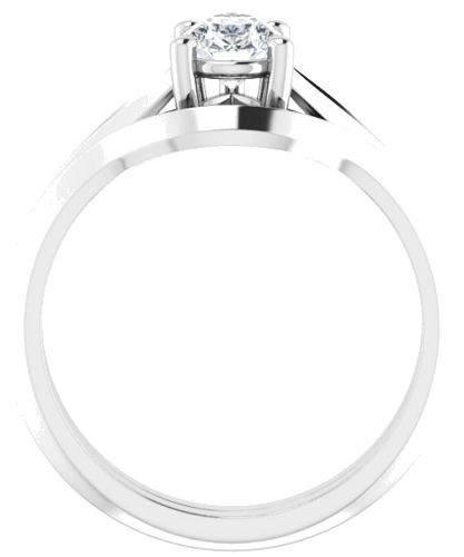 Sužadėtuvių Žiedas „Solitaire“ 925 Sidabro Pear Shape 8mm x 5mm (7)