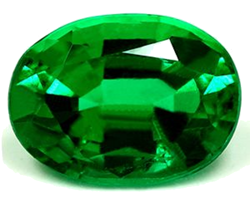 1.07 carat GREEN Oval Smaragdas (1)