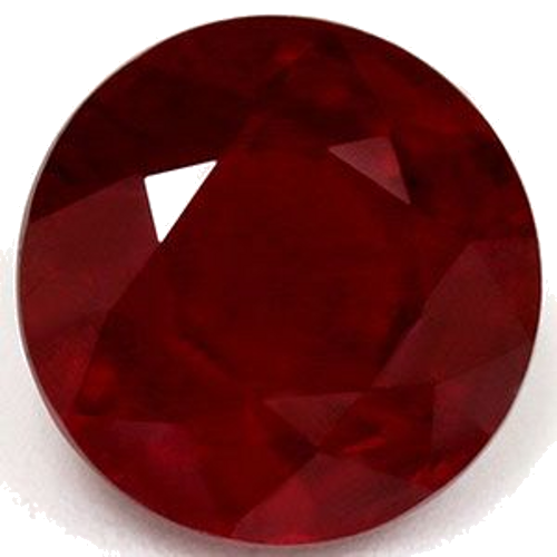 1.82 carat RED Round Rubinas (1)