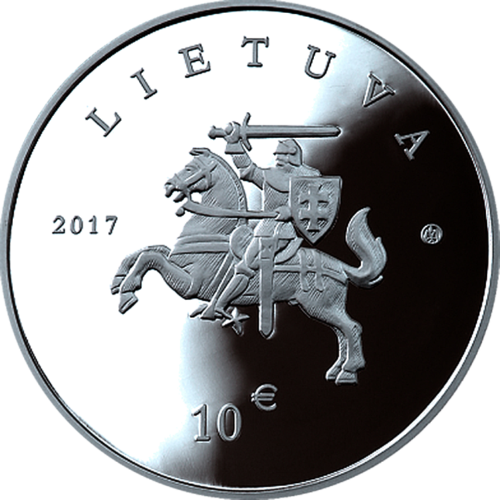 2017 Lithuanian Hound and Zemaitukas 10 euro silver coin (2)