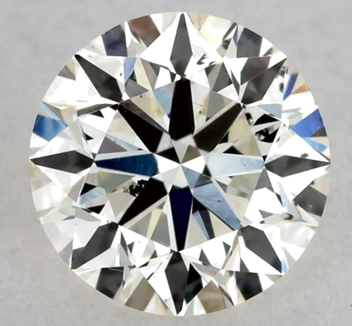 0.4 carat K-SI1 Very Good cut Natūralus Round Deimantas (1)