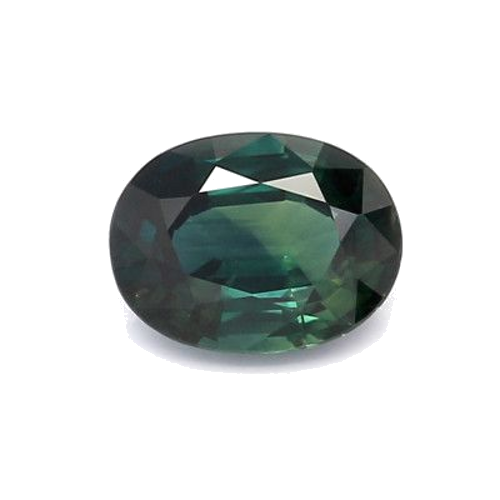 1.62 carat BLUE BRILLIANTSTEP cut Oval Safyras (1)