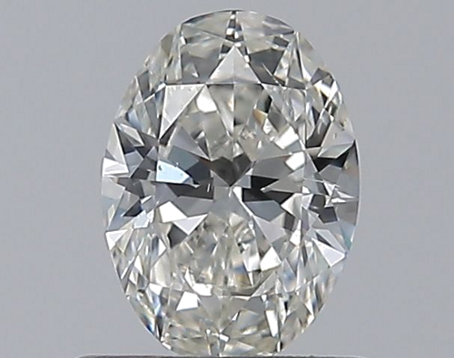 0.65 carat H-SI2 Natūralus Oval Deimantas (1)