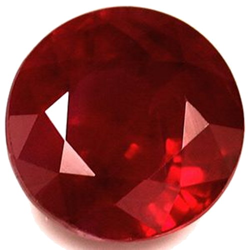 1.13 carat RED Round Rubinas (1)