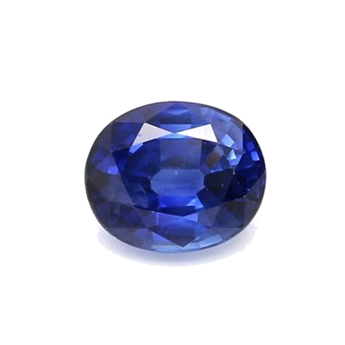 1.51 carat BLUE BRILLIANTSTEP cut Oval Safyras (1)
