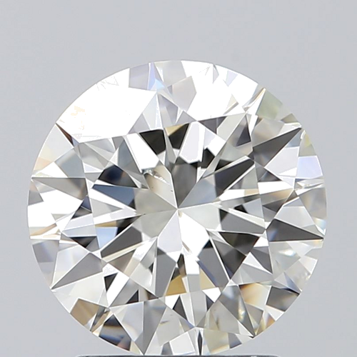 2.01 carat I-SI1 Excellent cut Natūralus Round Deimantas (1)