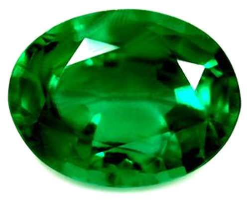1.67 carat GREEN Oval Smaragdas (1)