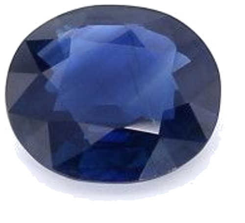 1.38 carat BLUE BRILLIANTSTEP cut Oval Safyras (1)