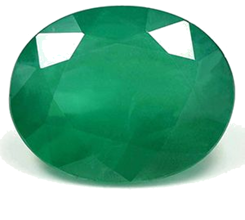 3.26 carat GREEN Oval Smaragdas (1)