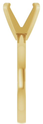 Sužadėtuvių Žiedas „Solitaire“ 585 Geltonojo Aukso Round 9mm (4)