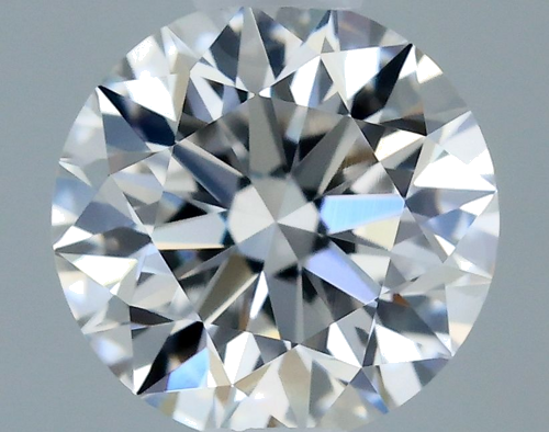 0.5 carat F-VVS1 Excellent cut Natūralus Round Deimantas (1)