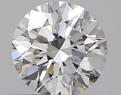 0.46 carat F-VVS2 Excellent cut Natūralus Round Deimantas (1)