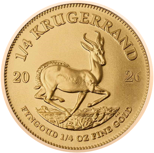1/4 oz Krugerrand 2026 South Africa Gold Coin (1)
