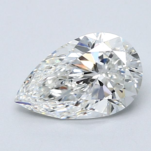 1.32 carat G-VS2 Natūralus Pear Deimantas (1)