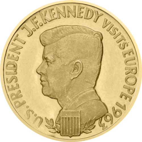 1 Ducat John F. Kennedy 1963 Germany Gold Coin (1)