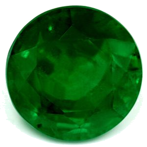 3.51 carat GREEN Round Smaragdas (1)
