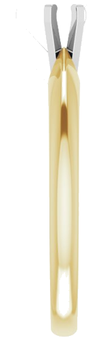 Sužadėtuvių Žiedas „Solitaire“ 585 Baltojo Ir Geltonojo Aukso Pear Shape 6mm x 4mm (4)